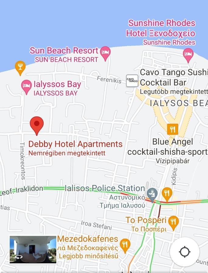 Debbi Appartments And Hotel Ялисос Екстериор снимка